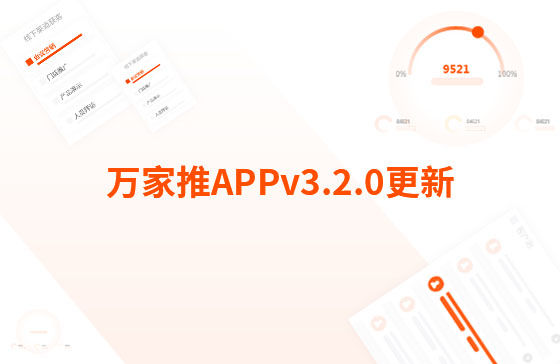 萬家推APPv3.2.0更新：【CRM】新增線索、客戶、訂單、
